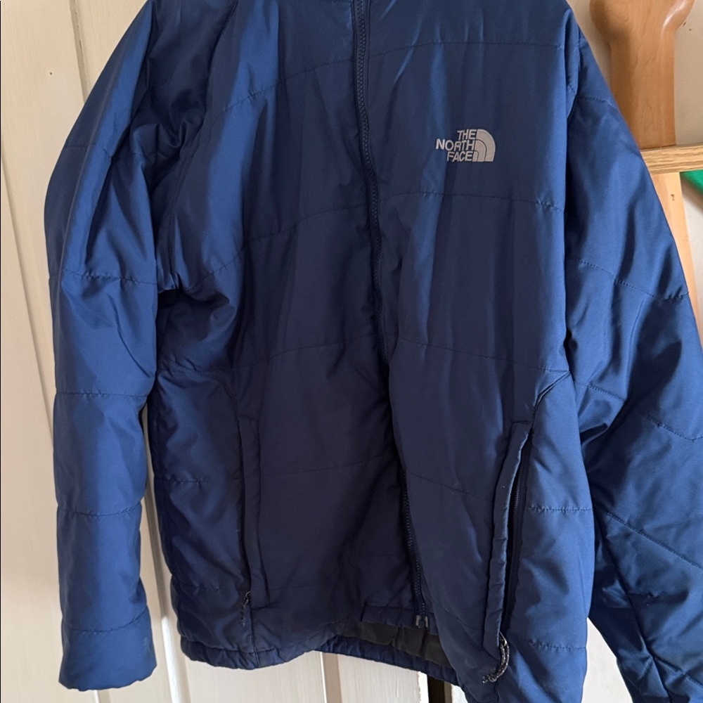 The North Face Men's Navy Puffer Jacket